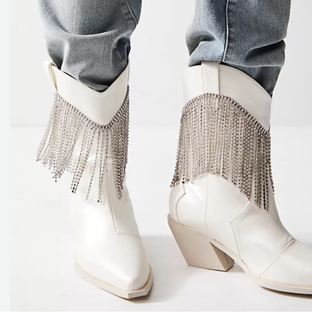 Billini Elton Embellished Fringe Boots